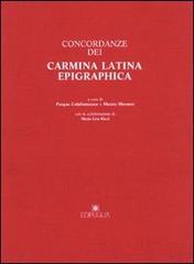 Concordanze dei carmina latina epigraphica edito da Edipuglia