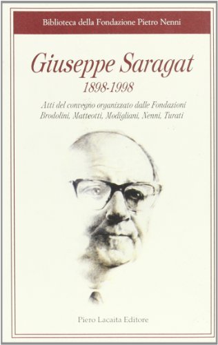 Giuseppe Saragat edito da Lacaita