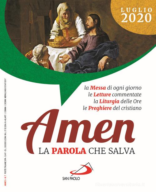 Amen. La parola che salva (2020) vol.7 edito da San Paolo Edizioni