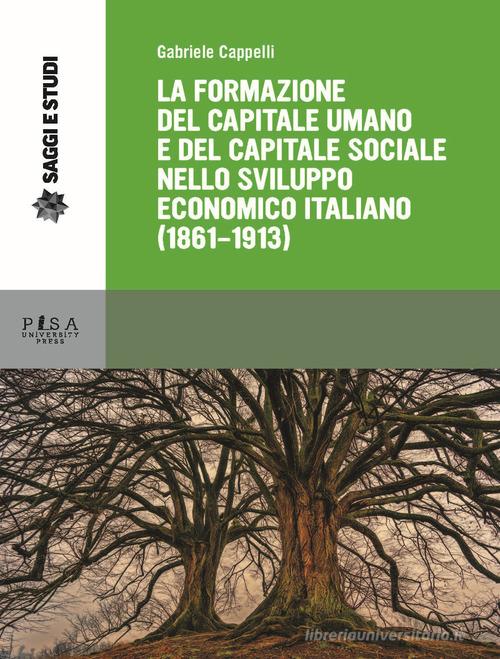La formazione del capitale umano e del capitale sociale nello sviluppo economico italiano (1861-1913) di Gabriele Cappelli edito da Pisa University Press