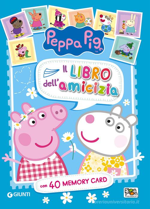 Il libro dell'amicizia. Peppa Pig. Con 40 carte di Elisa Carati -  9788893300322 in Libri per giocare