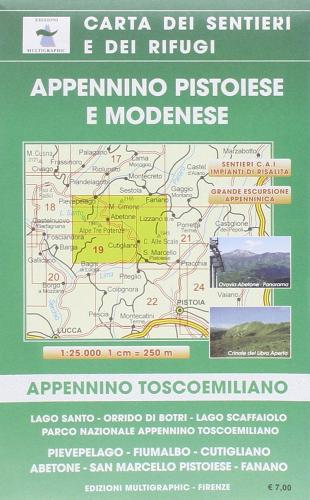 Appennino modenese e pistoiese edito da Edizioni Multigraphic