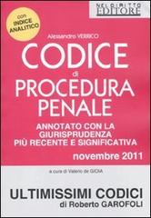 Codice di procedura penale. Annotato con la giurisprudenza di Alessandro Verrico edito da Neldiritto Editore