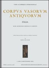 Corpus vasorum antiquorum vol.1 edito da L'Erma di Bretschneider