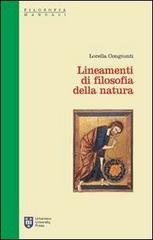 Lineamenti di filosofia della natura di Lorella Congiunti edito da Urbaniana University Press