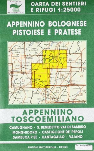 Appennino bolognese, pistoiese e pratese edito da Edizioni Multigraphic