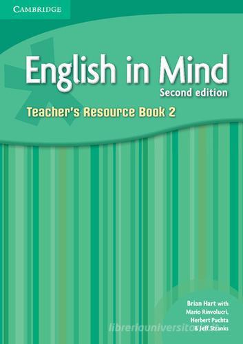 English in mind. Level 2. Teacher's Resouce Book di Herbert Puchta, Jeff Stranks edito da Cambridge