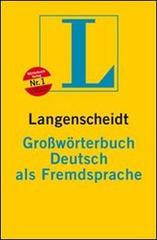Grosswoerterbuch daf. Con CD-ROM edito da Langenscheidt