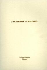 L' analemma di Tolomeo di Rocco Sinisgalli, Salvatore Vastola edito da Cadmo