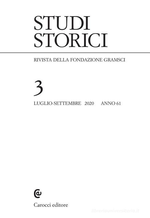 Studi storici (2020) vol.3 edito da Carocci