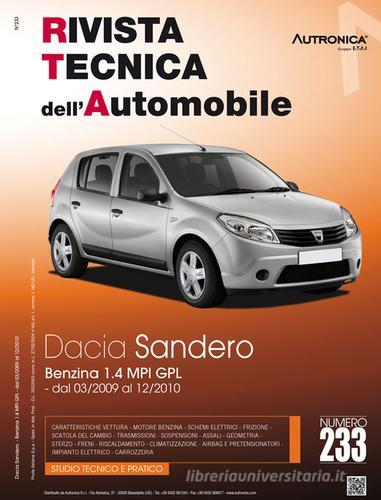 Dacia Sandero 1.4 MPI GPL edito da Autronica