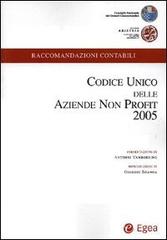 Codice unico delle aziende non profit 2005 edito da EGEA