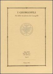 I Georgofili. Atti della Accademia dei Georgofili vol.7.2 edito da Polistampa