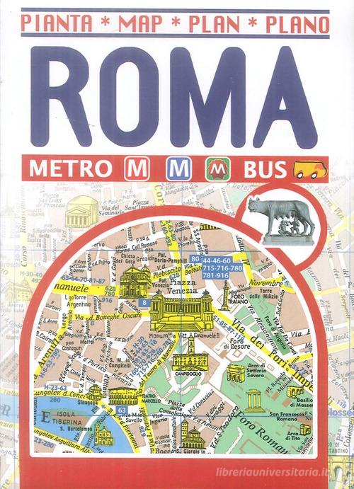 Roma. Mappa-Map-Plan-Plano edito da Edizioni Cartografiche Lozzi