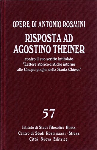 Opere vol.57 di Antonio Rosmini edito da Città Nuova