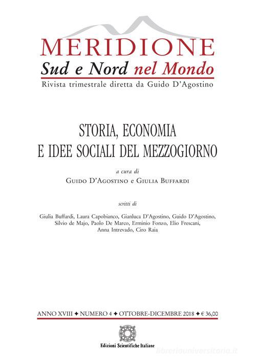 Meridione (2018) vol. 4 edito da Edizioni Scientifiche Italiane