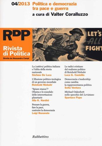 Rivista di politica (2013) vol.4 edito da Rubbettino
