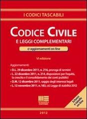 Codice civile e leggi complementari edito da Maggioli Editore