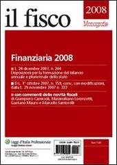 Finanziaria 2008 edito da Il Fisco