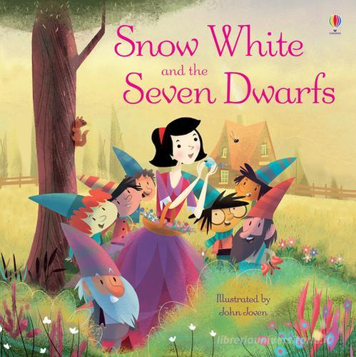 Snow White and the seven dwarfs di Lesley Sims edito da Usborne