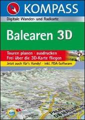 Carta digitale Europa del sud n. 4250. Balearen digital map. Con 3 DVD-ROM edito da Kompass