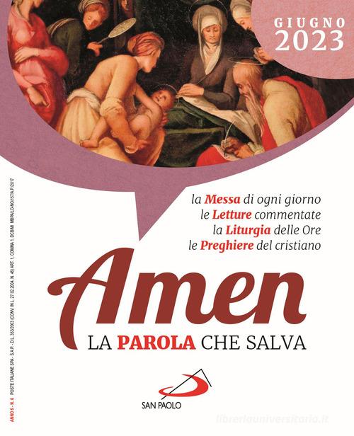 Amen. La parola che salva (2023) vol.6 edito da San Paolo Edizioni