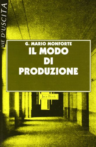 Il modo di produzione di G. Mario Monforte edito da Jaca Book
