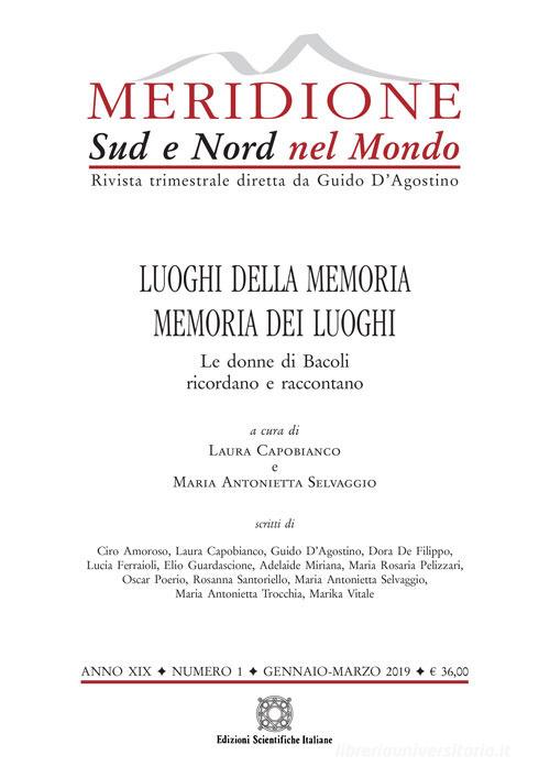 Meridione (2019) vol. 1 edito da Edizioni Scientifiche Italiane