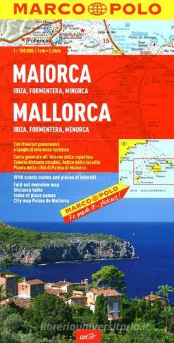 Maiorca, Ibiza, Formentera, Minorca 1:150.000 edito da Marco Polo