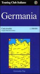 Germania 1:600.000 edito da Touring