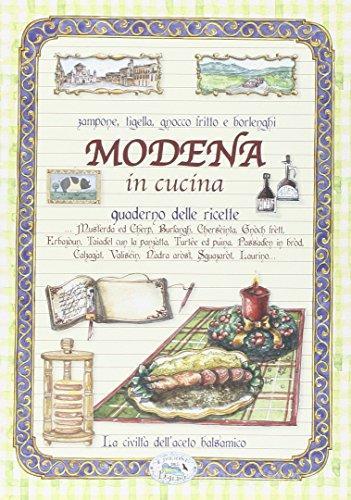 Quaderno ricette. Modena - 9788867210510
