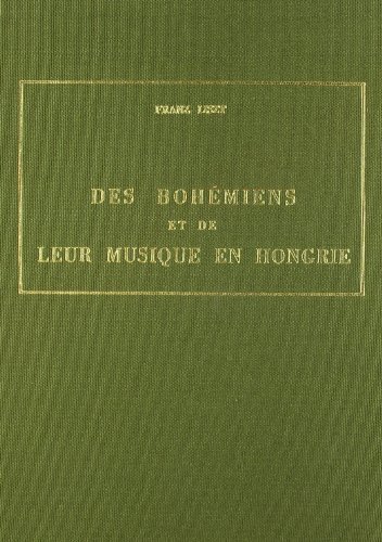 Des bohémiens et de leur musique en Hongrie (rist. anast. Leipzig, 1881) di Franz Liszt edito da Forni