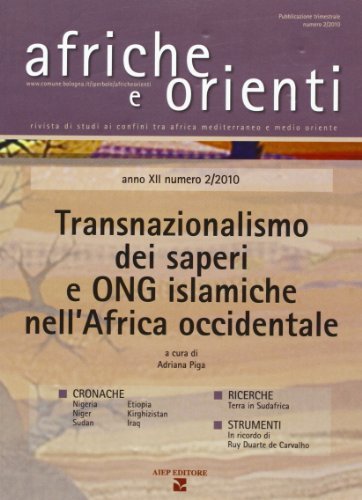 Afriche e Orienti (2010) vol.2 edito da Aiep