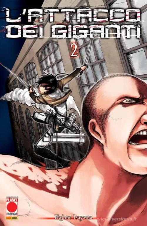 L'attacco dei giganti vol. 2 di Hajime Isayama edito da Panini Comics