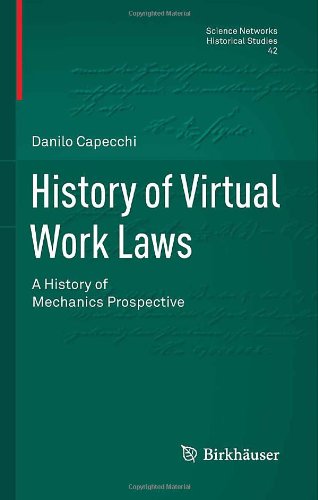 History of virtual work laws. A history of mechanics prospective di Danilo Capecchi edito da Springer Verlag