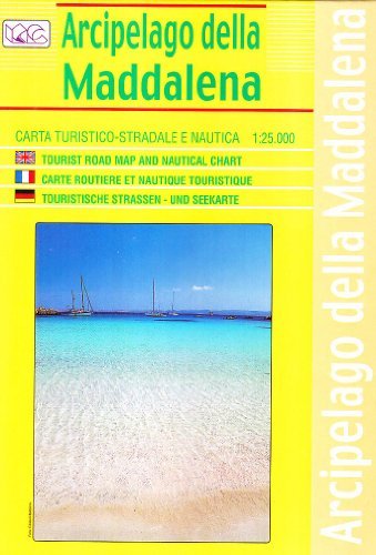 Arcipelago della Maddalena. Carta turistica 1:25.000 edito da LAC