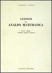 Lezioni di analisi matematica I di Federico Cafiero edito da Liguori
