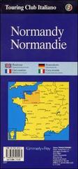 Normandia 1:250.000 edito da Touring