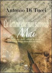 Le lettere che non scriverò mai di Antonio Di Tucci edito da Mjm Editore