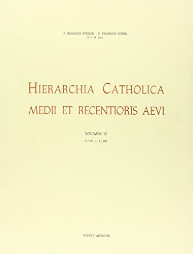 Hierarchia catholica vol.6 edito da EMP