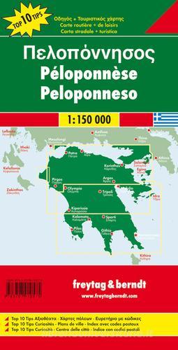 Peloponeso 1:150.000 edito da Freytag & Berndt