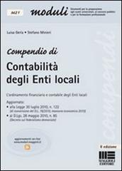 Compendio di contabilità degli enti locali di Luisa Gerla, Stefano Minieri edito da Maggioli Editore