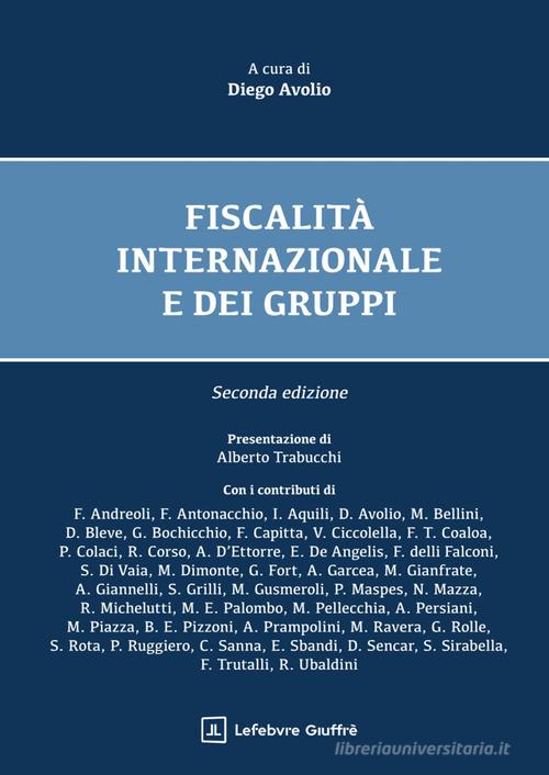 Fiscalità  internazionale e dei gruppi edito da Giuffrè