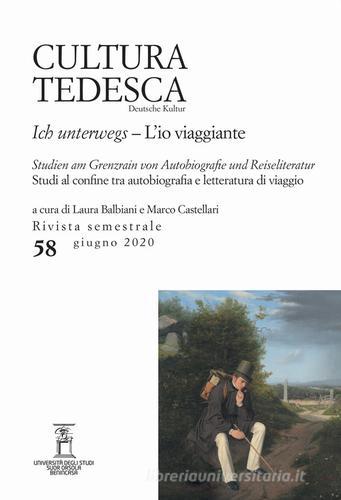 Cultura tedesca. Ediz. italiana e tedesca (2020) vol.58 edito da Mimesis