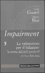 Impairment vol.5 di Chiara Della Bella edito da Università Bocconi Editore