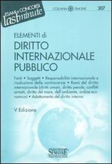 Elementi di diritto internazionale pubblico edito da Edizioni Giuridiche Simone