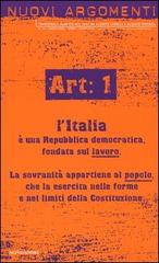 Nuovi argomenti vol.34 edito da Mondadori