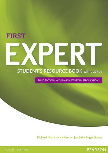 Expert first student's resource book. Without key. Per le Scuole superiori. Con espansione online edito da Pearson Longman