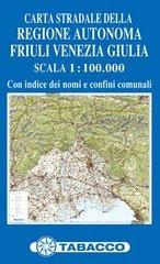 Carta stradale Friuli Venezia Giulia 1:100.000. Con indice dei nomi edito da Tabacco