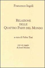 Relazione delle quattro parti del mondo di Francesco Ingoli edito da Urbaniana University Press